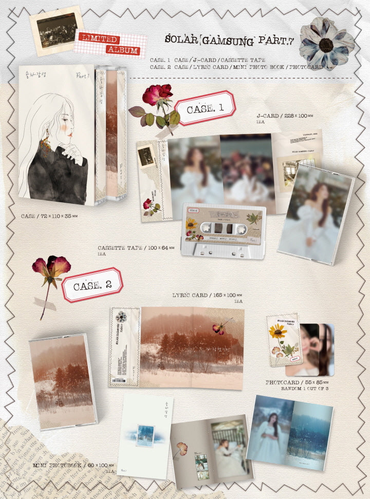 Solar (Mamamoo) - Solar Gamsung Part. 7 Limited Album.