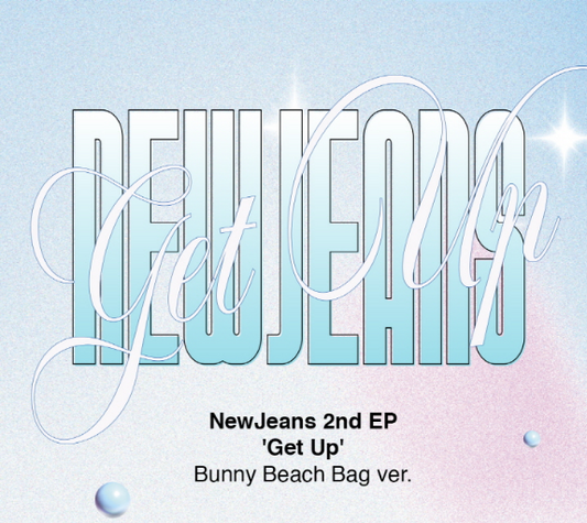 NewJeans - 2ND EP ALBUM, Get Up, Bunny Beach Bag version, 6 versions.