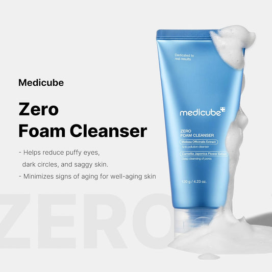 medicube - Zero Foam Cleanser (120 mL).