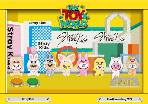 straykids skz toy world 通常盤 封入 24枚 トレカ Stray Kids Fan Connecting 2024 ”SKZ TOY WORLD” 完全生産限定盤