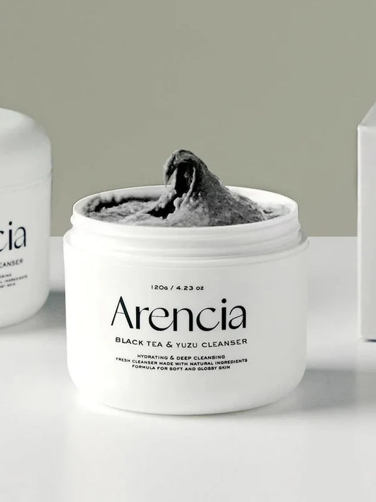Arencia - Fresh Black Tea & Yuzu Cleanser (120 g).