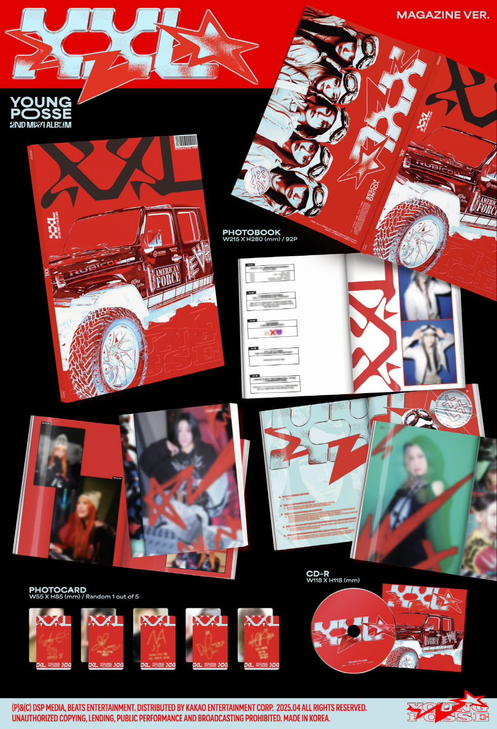 Young Posse - 2nd EP Album XXL Magazine Version.