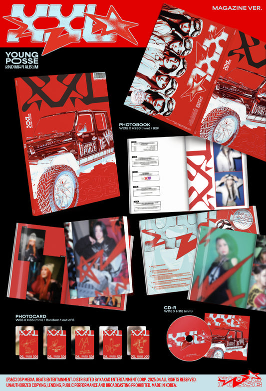 Young Posse - 2nd EP Album XXL Magazine Version.