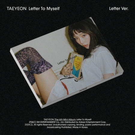 テヨンTAEYEON Letter To Myself レコード 新品未開LP Taeyeon - 6th Mini Album Letter to myself Letter Version – K-Towns