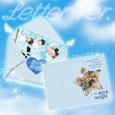 【正規品質保証】 2nd Japan WISH NCT Single K – Version Letter Songbird Album K-POP・アジア