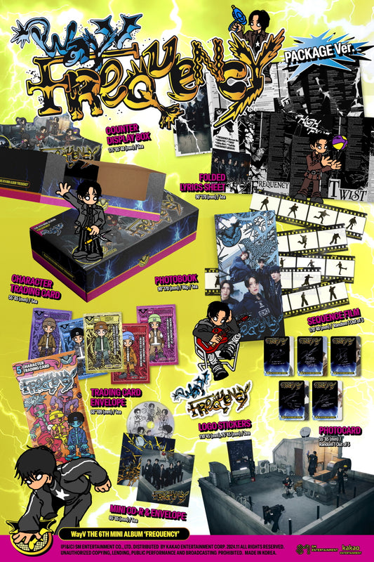 WayV - 6th Mini Album Frequency Package Version.