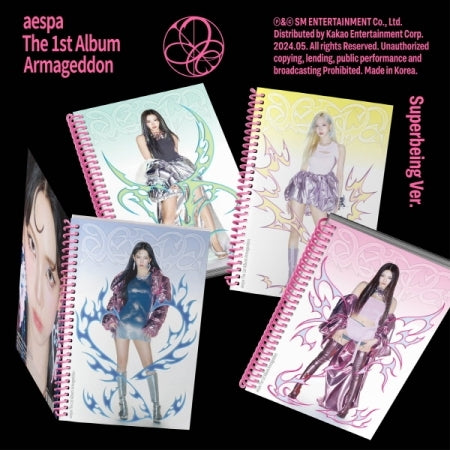 aespa - 1st Album Armageddon Superbeing Version (4 Versions). – K