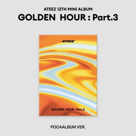 新品未開封 ATEEZ GOLDEN HOUR pt.3 POCA A'TEEZ GOLDEN HOUR : Part.3 POCA Version with Tracking