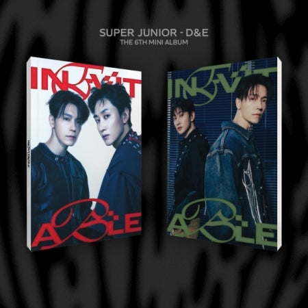 Super Junior D&E 6th Mini Album Inevitable (2 Versions) Random 1ea