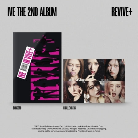 IVE - 2nd Album [REVIVE+] (2 Versions)(POB Option Available) – K-Towns