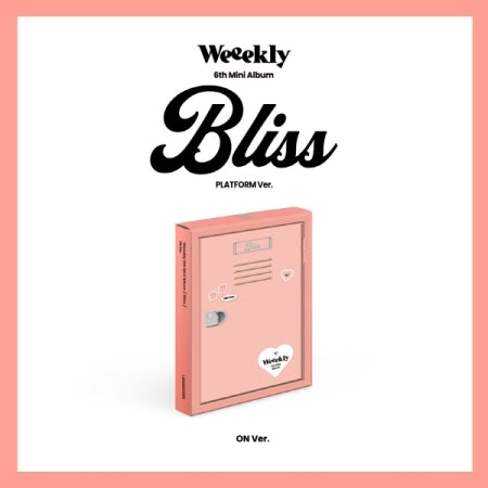 Weeekly - 6th Mini Album Bliss Platform Version (2 Versions).