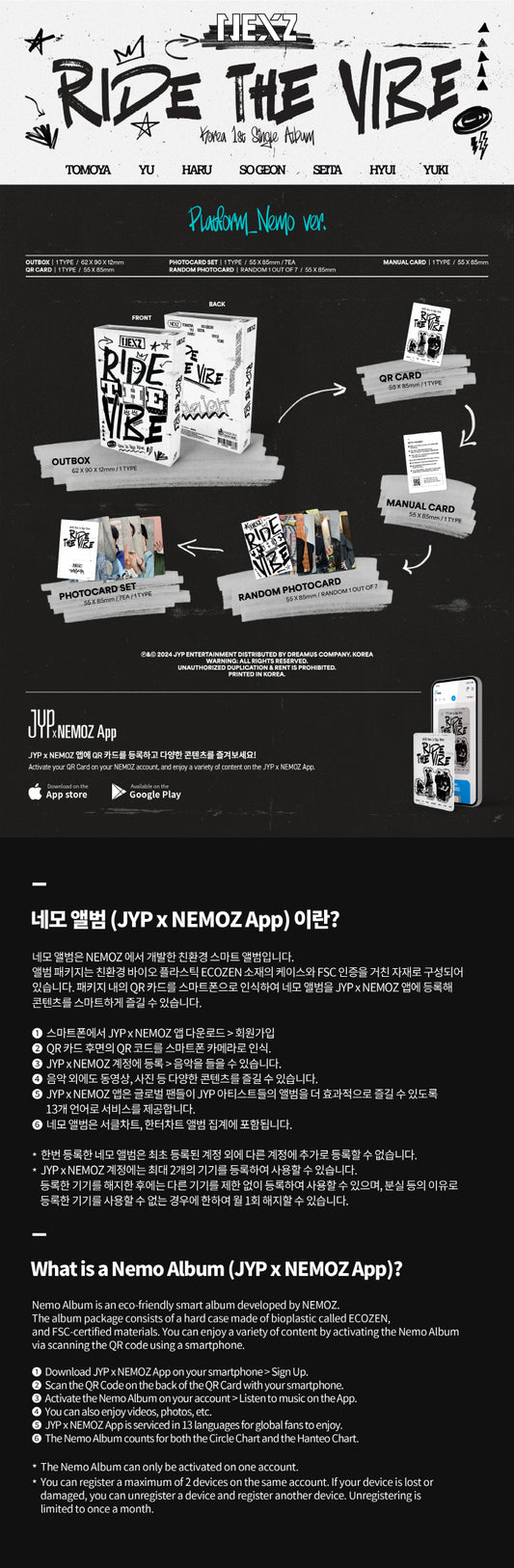 NEXZ Ride the Vibe Platform Nemo Version