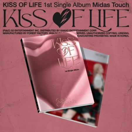キオプ アルバムkiss of life shhh midas touch Kiss Of Life 1st Single Midas Touch Photobook Version – K-Towns