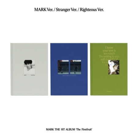 MARK (NCT, NCT 127, NCT Dream) Photobook Version (3 Versions