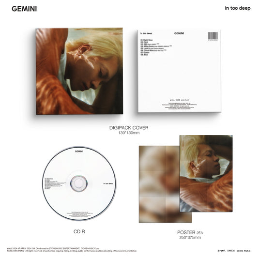 GEMINI - In too deep (POB-Signed CD)(Limited Quantity).