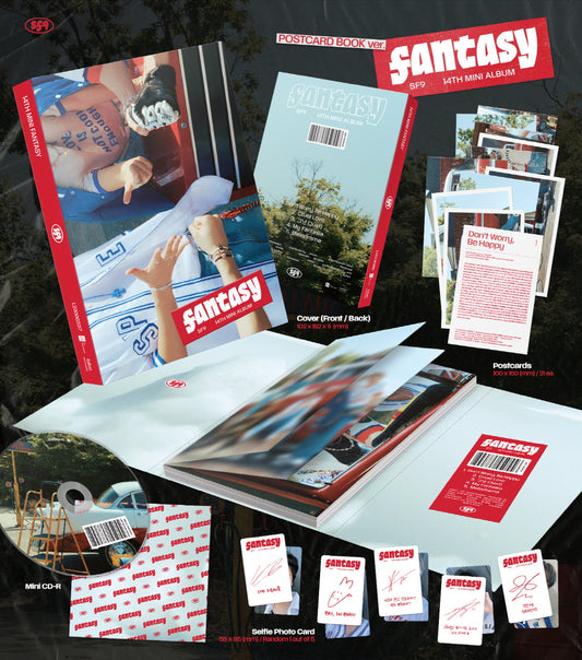 SF9 - 14th Mini Album Fantasy Postcard Book Version.