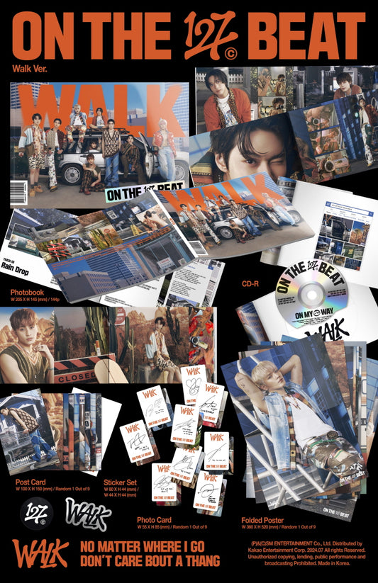 NCT 127 6th Album WALK Walk Version.