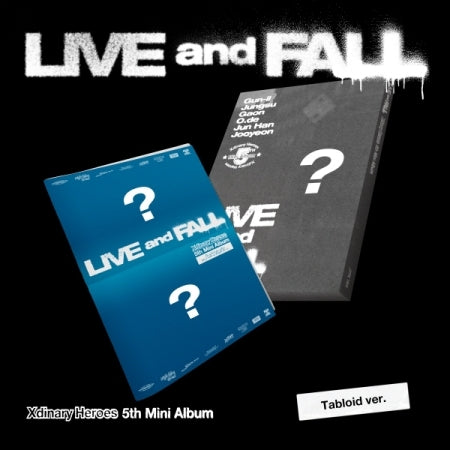 LIVE and FALL 未開封アルバム 10枚 Xdinary Heroes Xdinary Heroes 5th Mini Album LIVE and FALL Tabloid Version – K-Towns