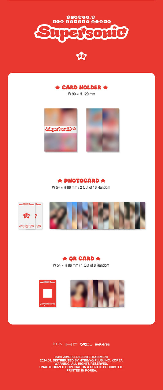 Fromis_9 (F9) - 3rd Single Album Supersonic Weverse Album Version.