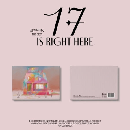 SEVENTEEN　ディエイト　17 is right here　ラキドロ SEVENTEEN BEST ALBUM「17 IS RIGHT HERE」【CD】 | SEVENTEEN