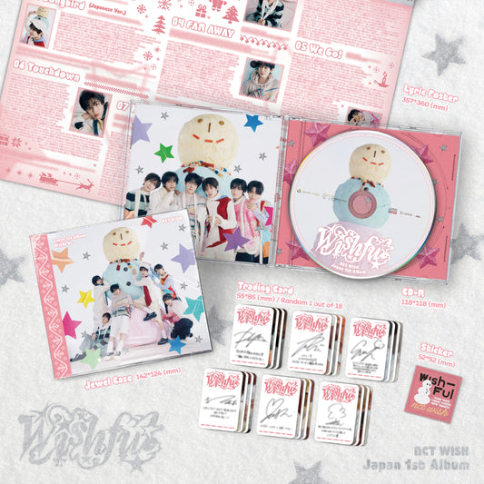 NCT WISH - Japan 1st Full Album WISHFUL (Standard Version).