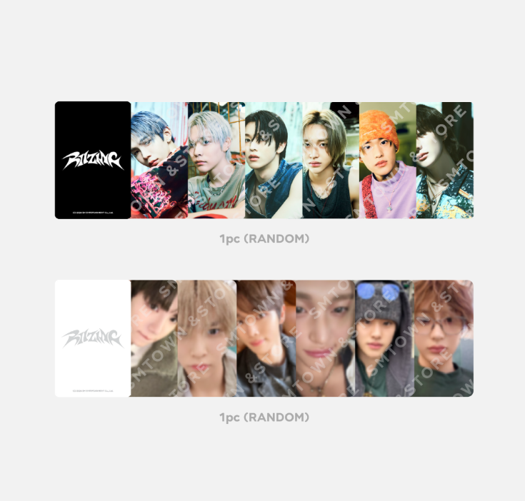 RIIZE 1st Mini Album RIIZING Official MD, Random Trading Card Set. (Merch)