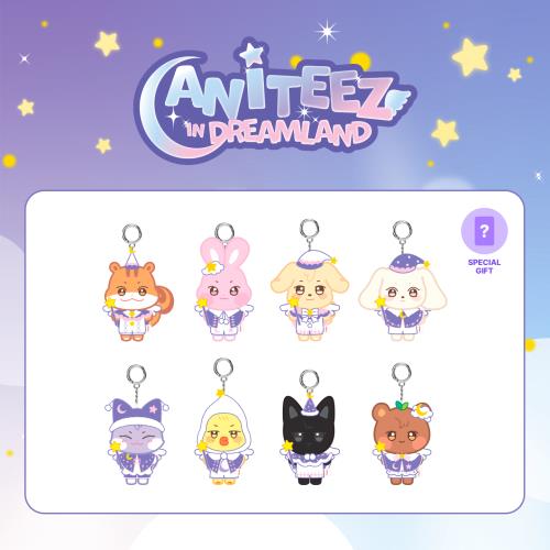 【激安大特価！】 ATEEZ Keyring Plush DREAMLAND] IN [ANITEEZ MD OFFICIAL - アイドル