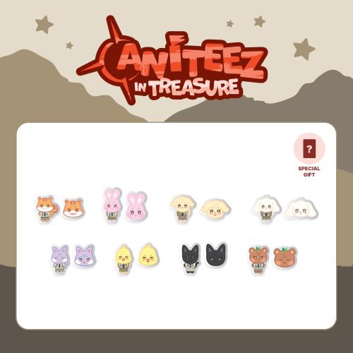 ATEEZ - OFFICIAL MD [ANITEEZ IN TREASURE] Sticon (8 Versions
