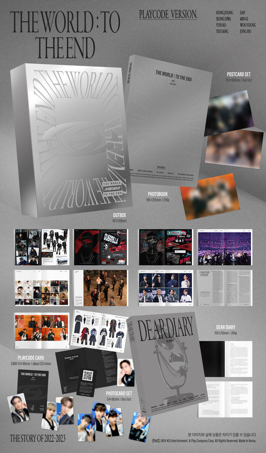 Ateez The World : To The End (Play Code).