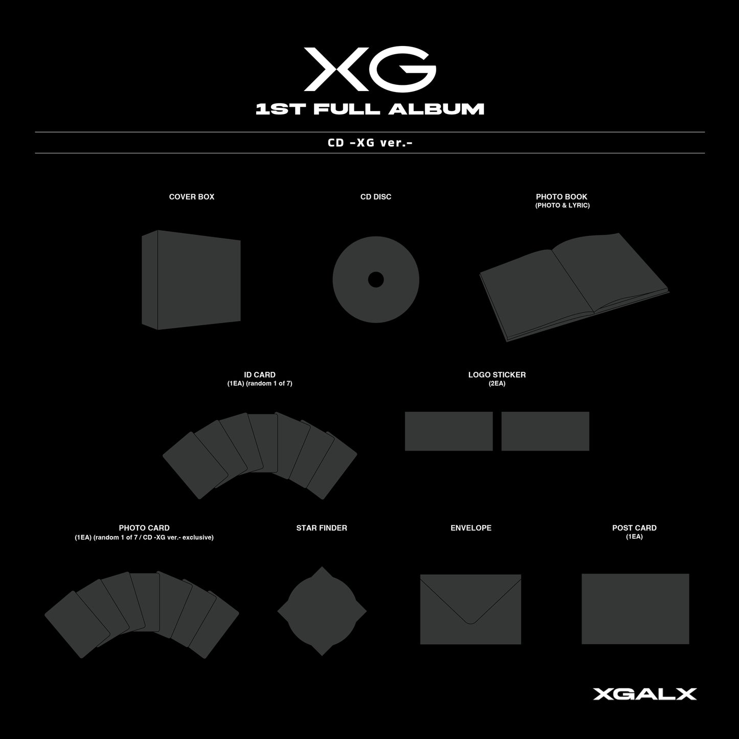 (PRE-ORDER 2026-01-24) XG - 1st Full Album XG Version