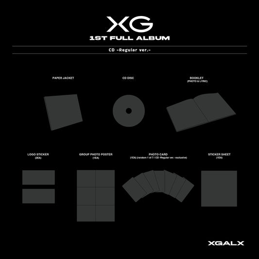 (PRE-ORDER 2026-01-24) XG - 1st Full Album Regular Version