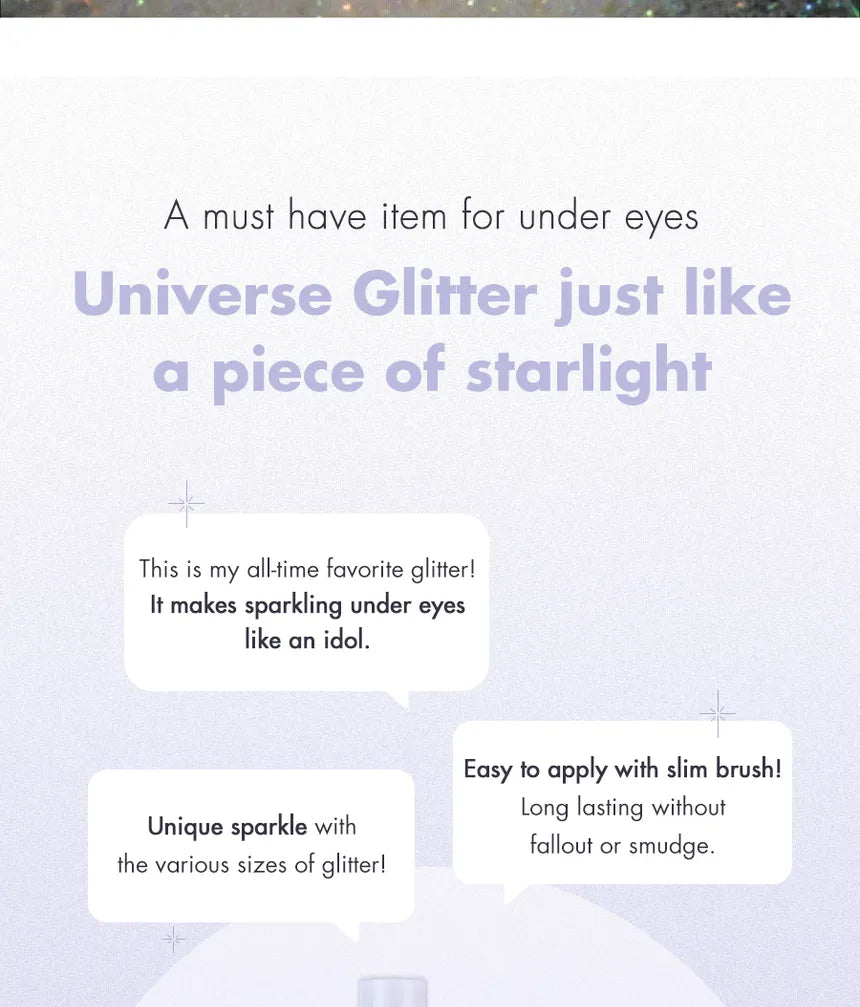 rom&nd - THE UNIVERSE LIQUID GLITTER GLITTER