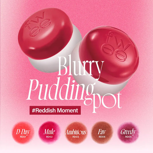 fwee - Lip & Cheek Blurry Pudding Pot (5g)