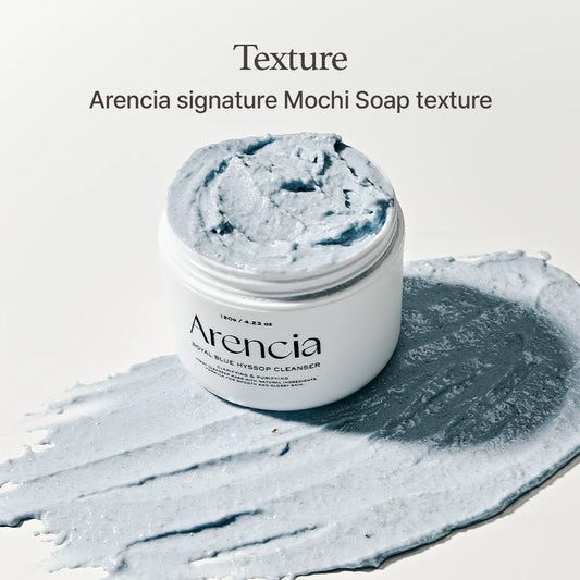 Arencia - Fresh Royal Blue Hyssop Cleanser (120 g).