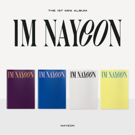 Nayeon Twice 1st Mini Album IM NAYEON, 4 VERSIONS