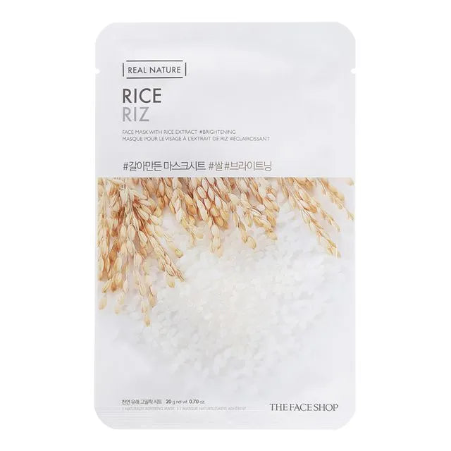 The Face Shop - Real Nature Face Mask (12 Types)