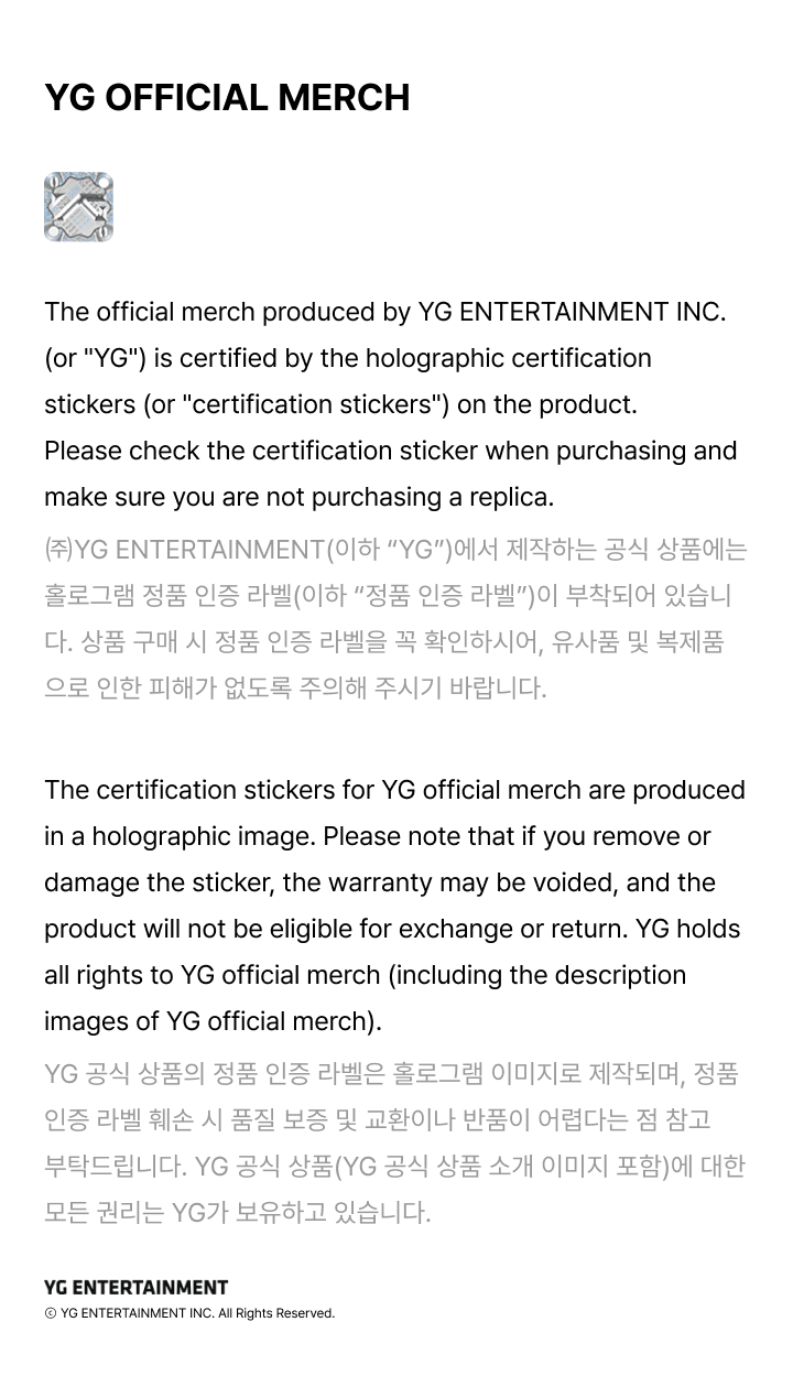 BigBang - OFFICIAL LIGHT STICK V.4 (BLACK)