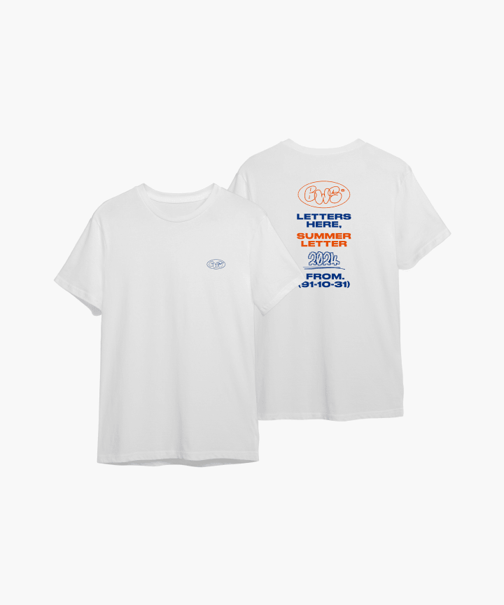 BYEON WOO SEOK 2024 Summer Letter Asia Fanmeeting Tour Merch T