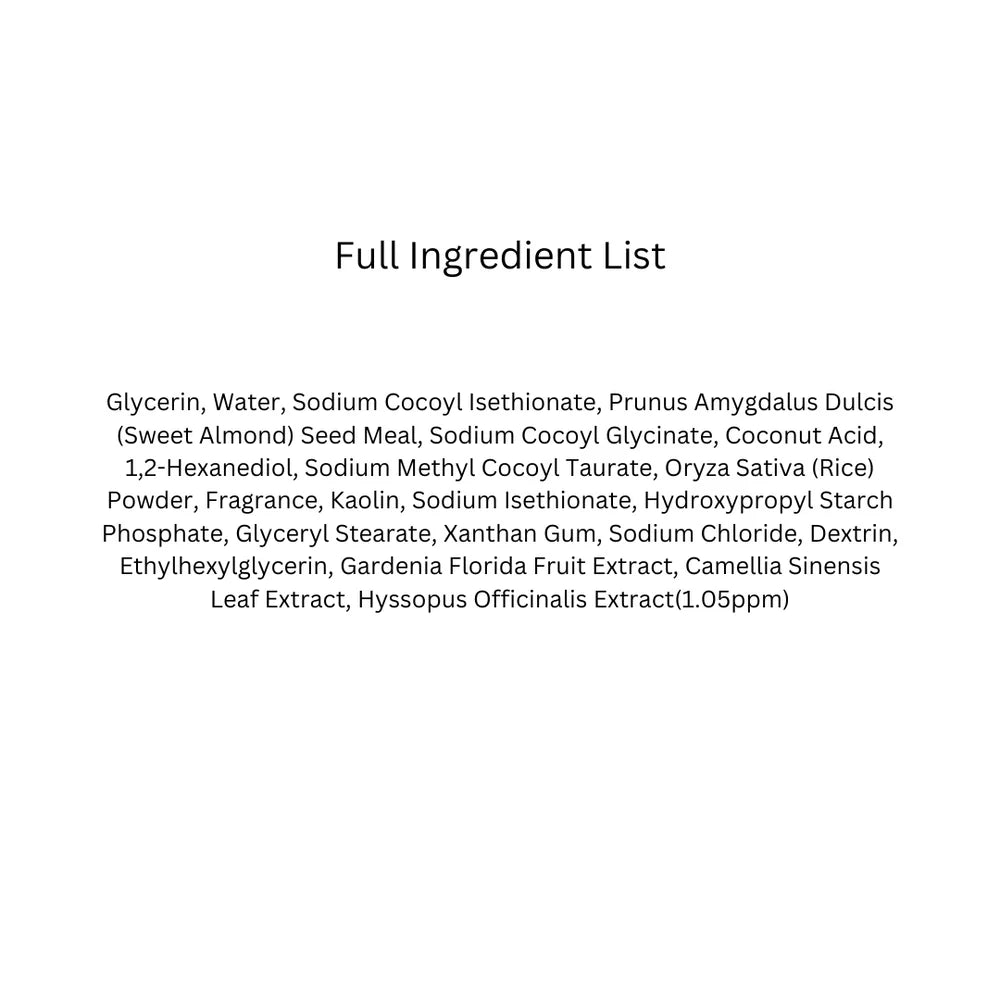 Arencia - Fresh Royal Blue Hyssop Cleanser (120 g).