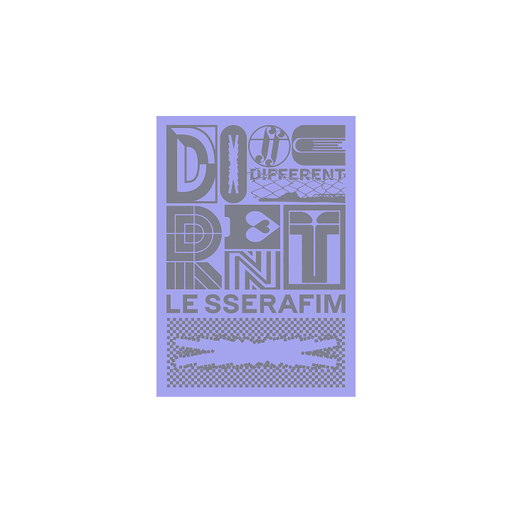 LE SSERAFIM - Japan 4th Single Album [DIFFERENT] (3 Versions