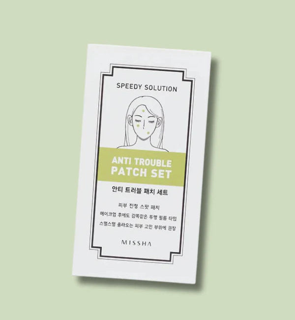 MISSHA - Speedy Solution Anti Trouble Patch Set (8 sheets - 96 pcs)