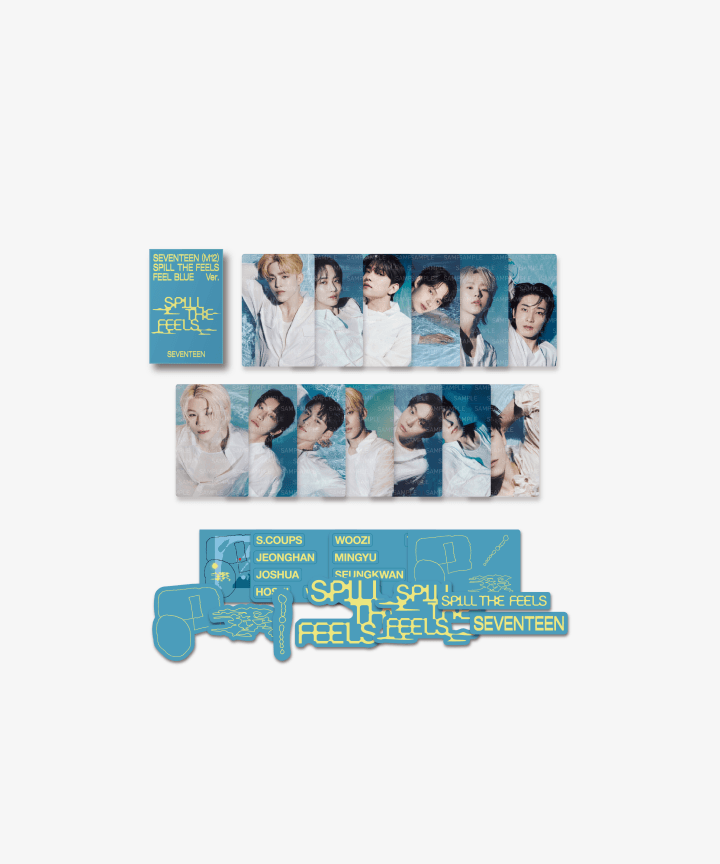 Seventeen - 12th Mini Album Spill the feels Photo Card Set (2 Versions)(Limited Quantity).