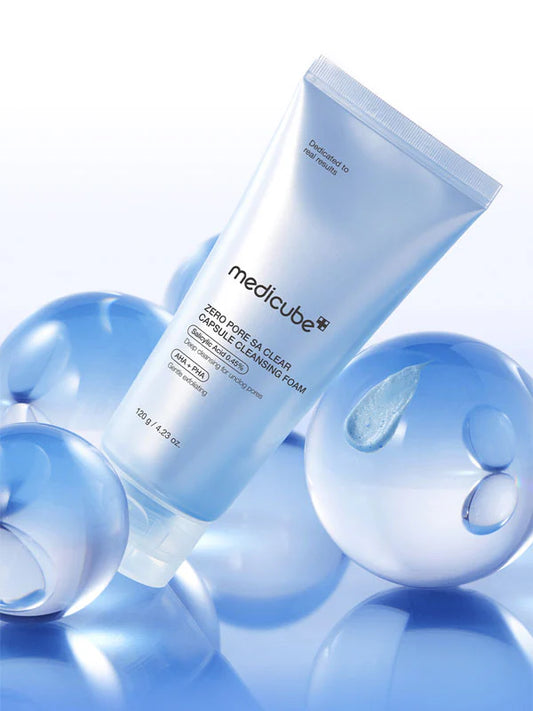 medicube - Zero Pore SA Clear Capsule Cleansing Foam (120 g)