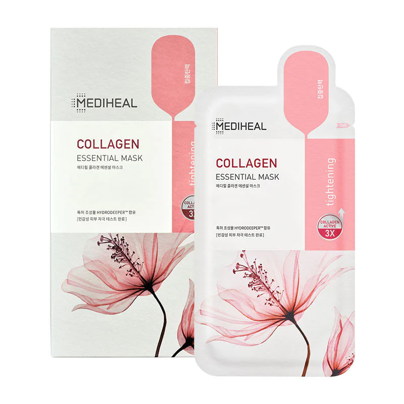 Mediheal - Collagen Essential Mask Pack (10 pcs x 24 g)