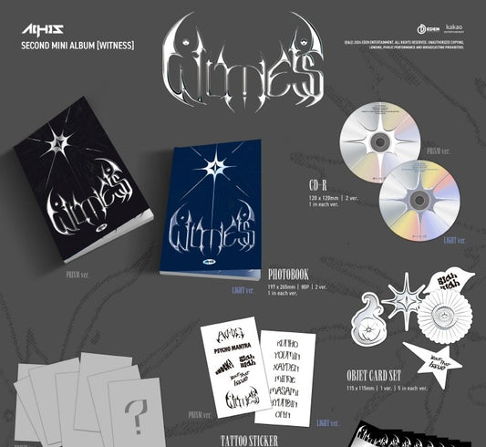 ALL(H)OURS - 2nd Mini Album Witness (2 Versions).