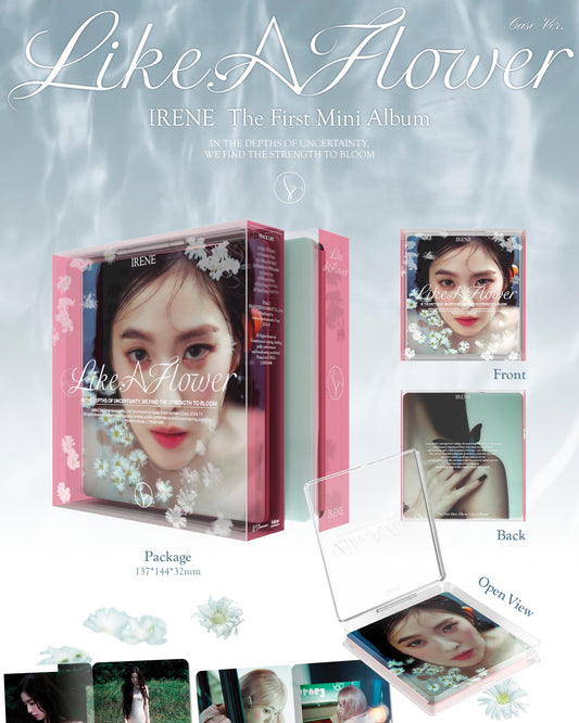 IRENE (RED VELVET) - 1st Mini Album Like a flower Case Version.