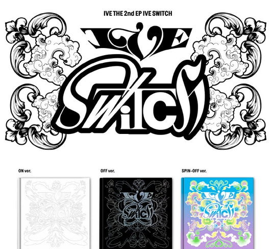 IVE 2nd EP Album IVE Switch (3 Versions)