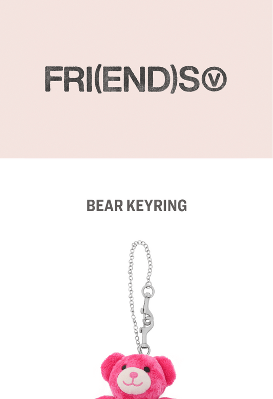 V (BTS) - Bear Keyring FRI(END)Sⓥ.