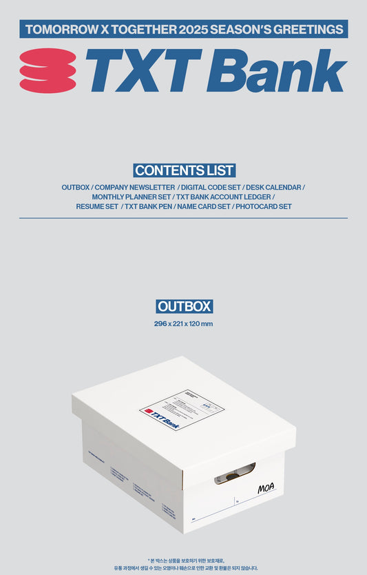 TOMORROW X TOGETHER (TXT) - 2025 Season's Greetings.