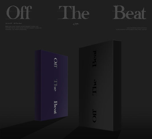 I.M (MONSTA X) Off The Beat Photobook Version (2 Versions).